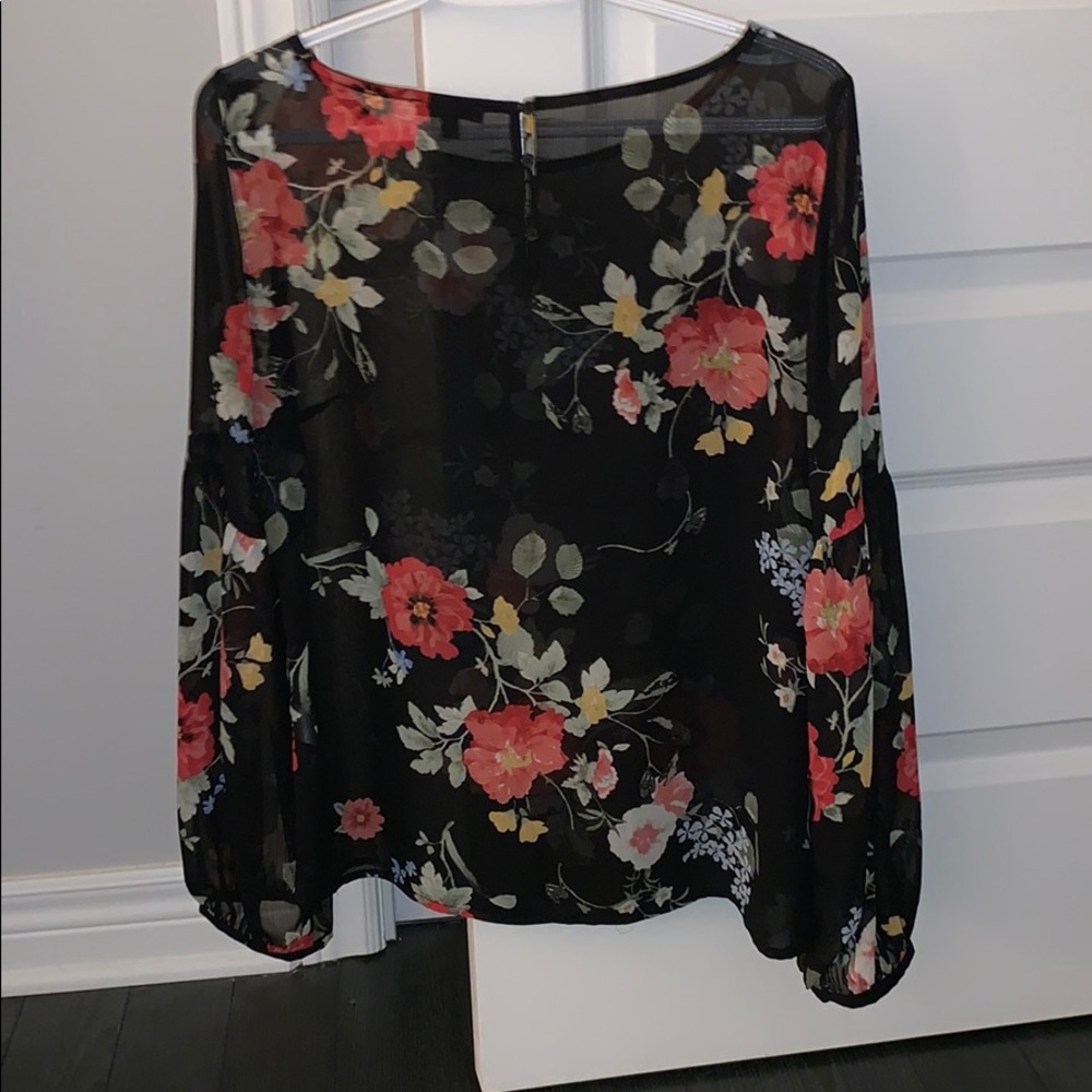 Transparent Blouse - Picture 2 of 3